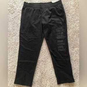 Womens Puma Mesh Front Jogger XL
